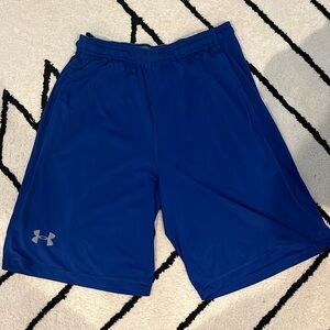 Blue Men’s Under Armour Athletic Shorts.